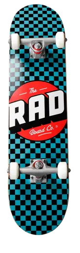 RAD Skateboards Checkers Progressive Komplett Skateboard